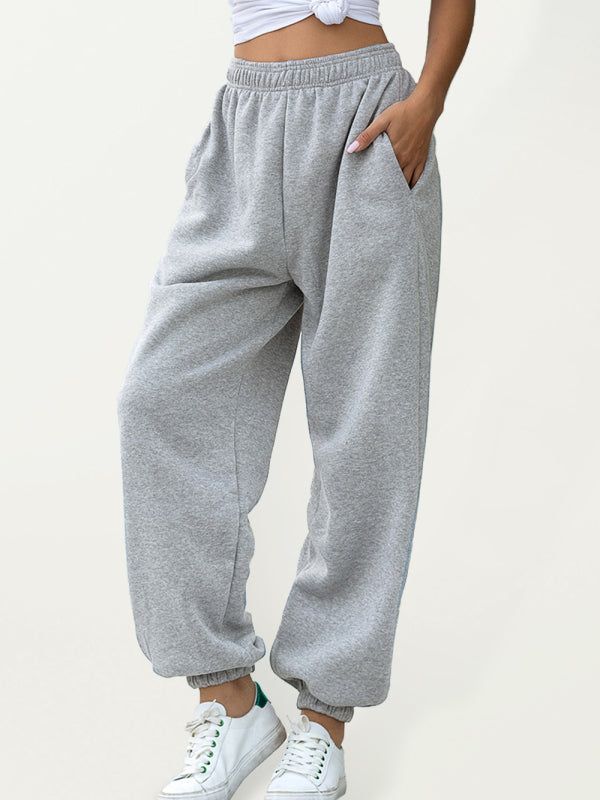 100% Cotton Woman Basic Sweat Pants