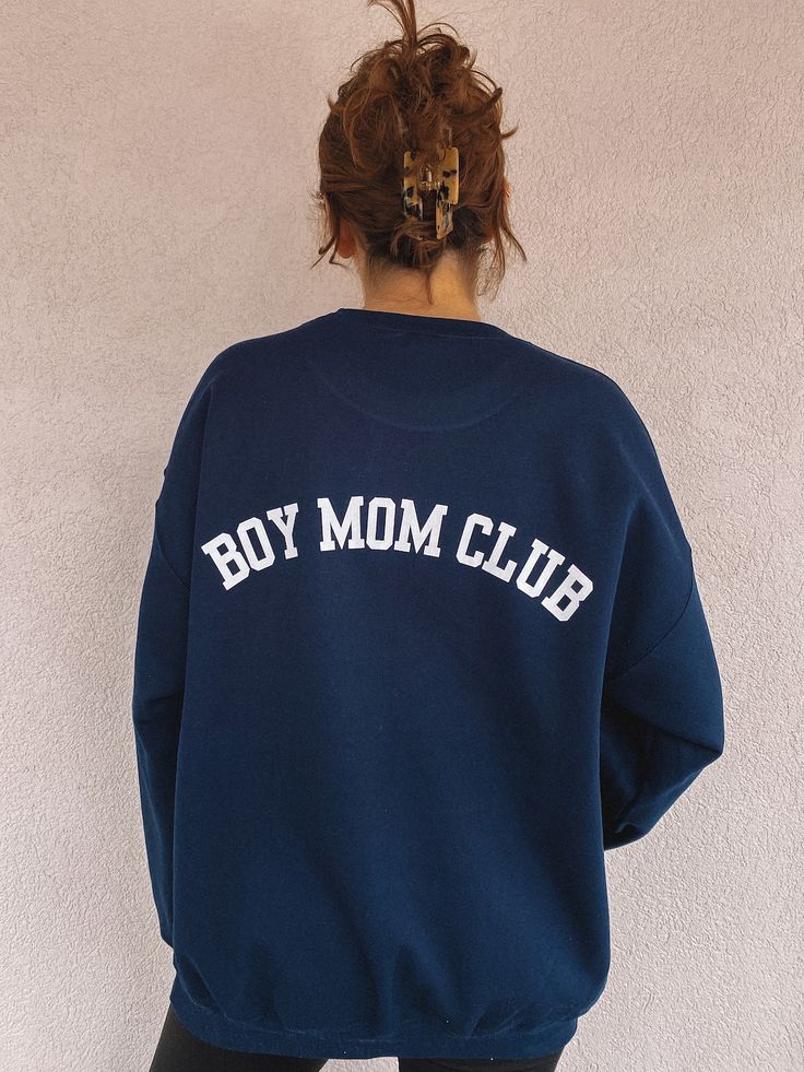 Boy Mom Club Sweater